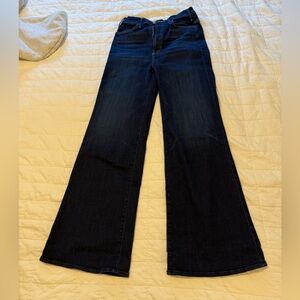MOTHER Dark Blue Flare Jeans